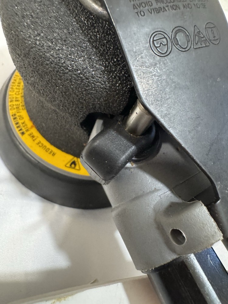 Sioux Tools Hand Random Orbital Auto Body Air Pneumatic Sander Dustless