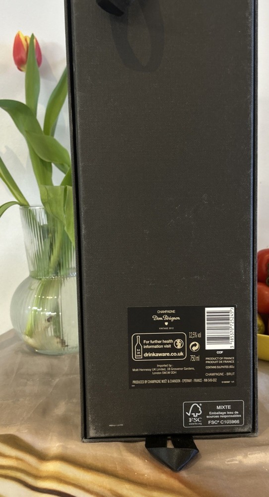 Dom Perignon Lady Gaga edition 2010 75CL ( Empty Bottle )