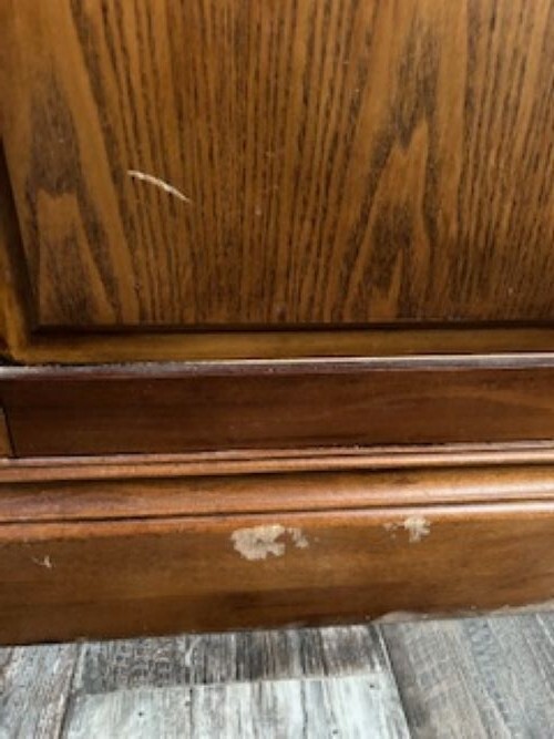6' Hardwood Home Cocktail Bar