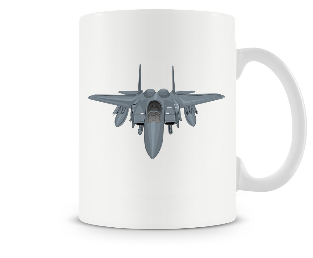 McDonnell Douglas F-15 Eagle Ceramic Coffee Mug - 15oz.