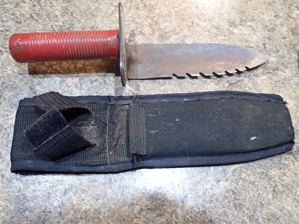 Hunt Wilde Metal Detector Shovel Digger Detecting Digging Tool 7" with sheath