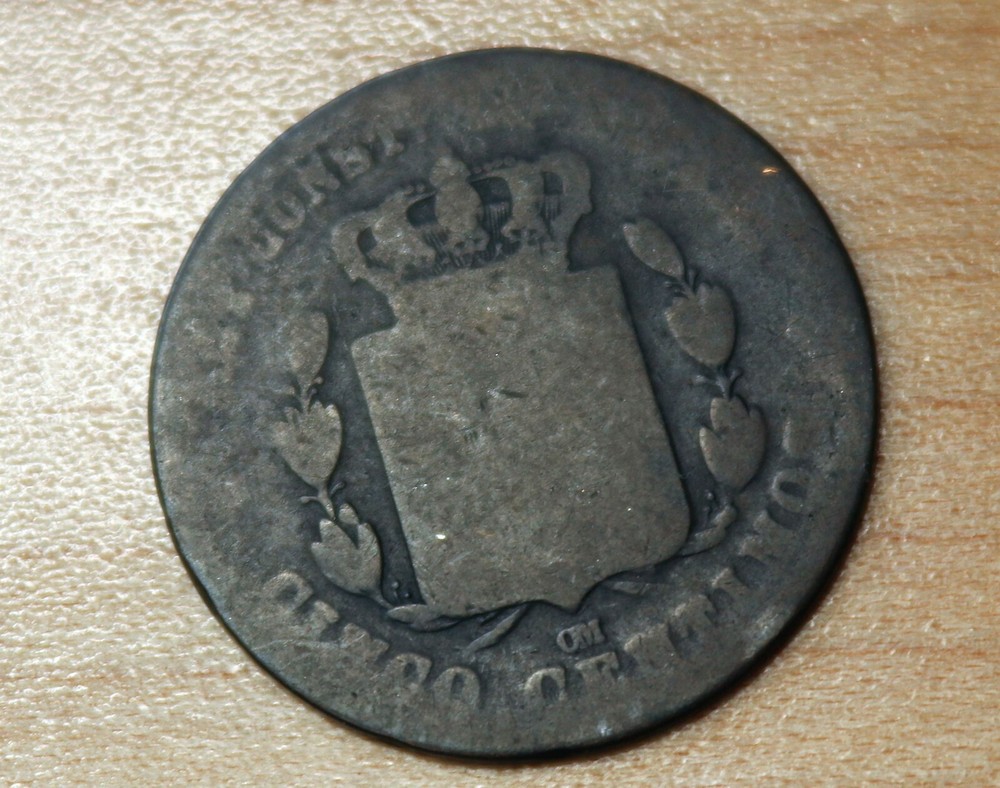1879 Spain 5 Centimos Alfonso XII