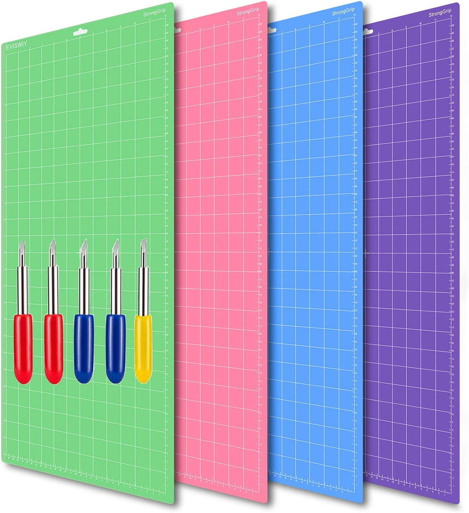 4PCS 12X24 Mats Compitable with Maker 3/Maker Explore Air 2/Air/One with Blades