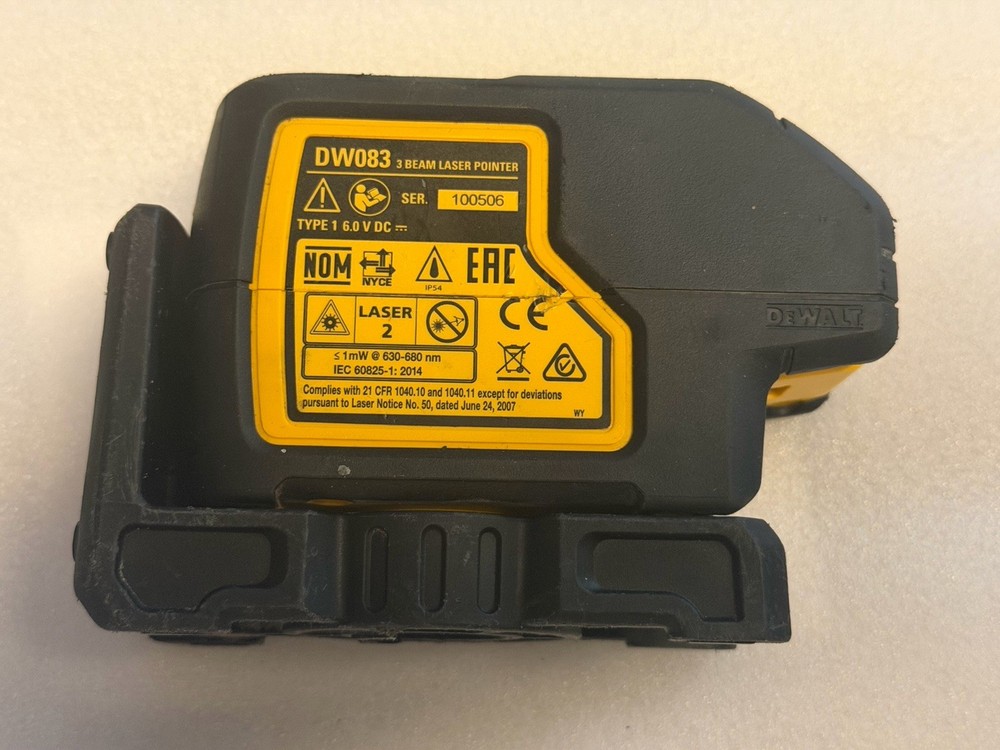 DEWALT DW083 Laser Level Red Beam Pointer [ only Tool ]