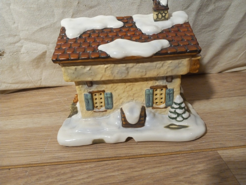 M.J. Hummel “Christmas Mail” Lighted Post Office House A5940
