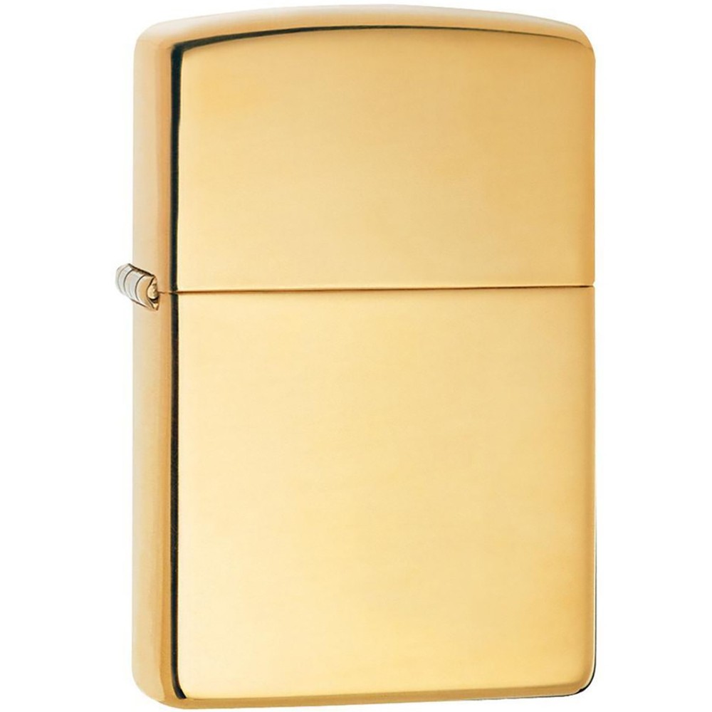 Zippo High Polished Brass Pocket Lighter