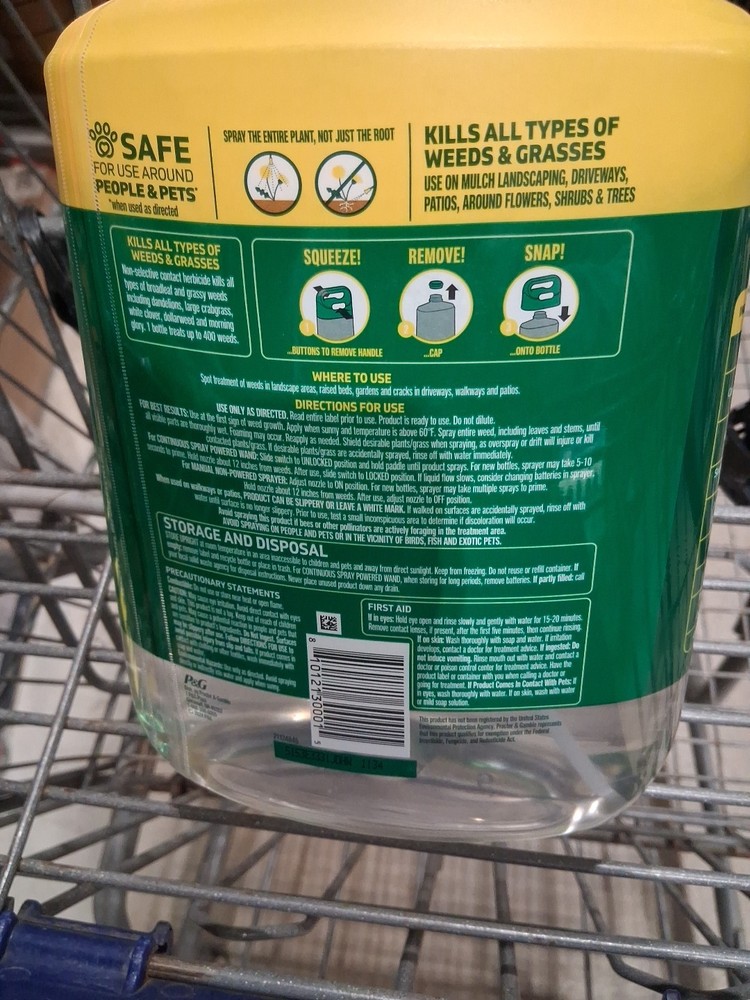 Spruce Snap & Spray Weed & Grass Killer 64oz Refill