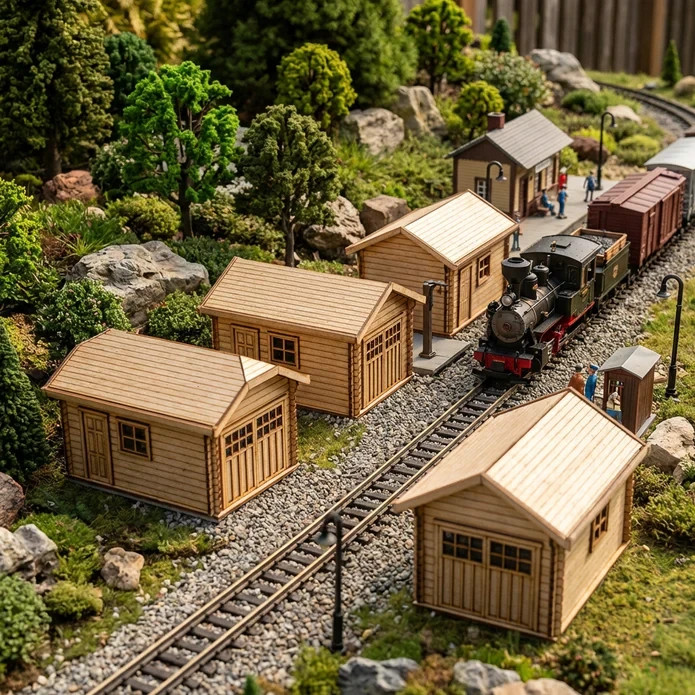 G Scale Single Car Garage