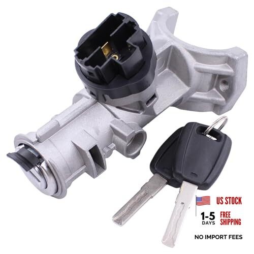 Ignition Switch Cylinder Housing Assembly W/2 Keys for Dodge Ram Promaster