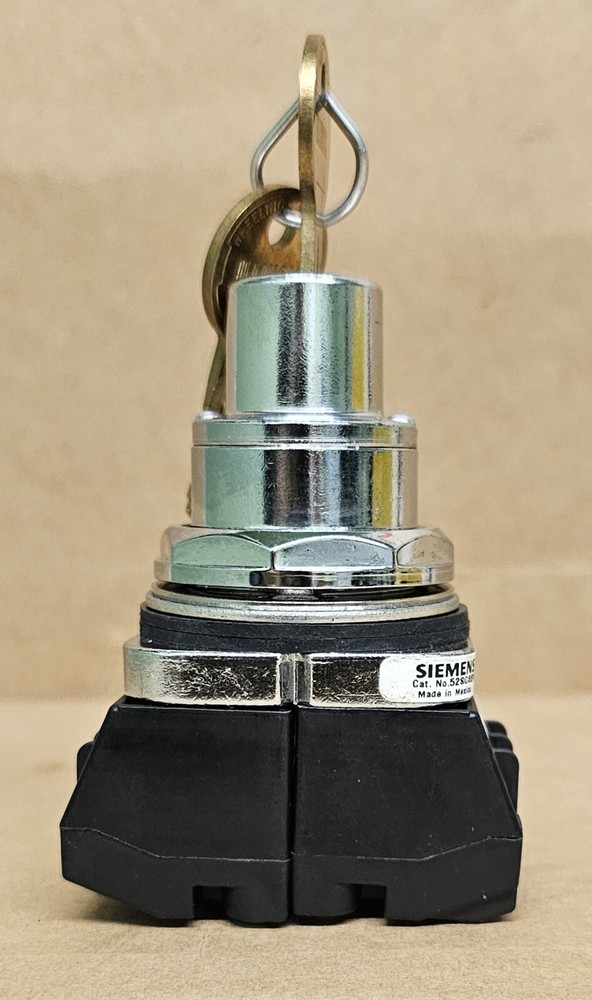 Siemens Key Selector Operator 52SC6BV Spring Return