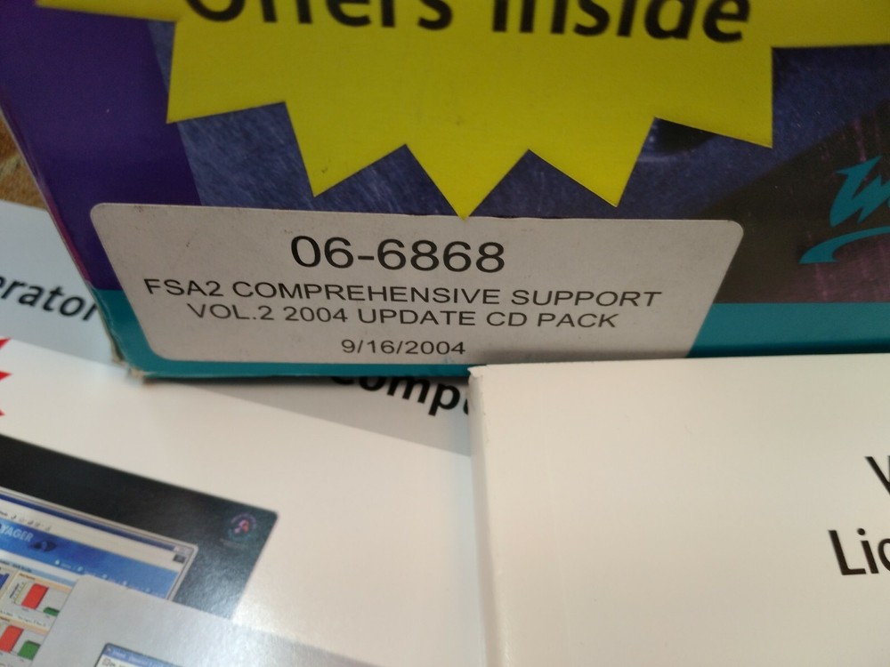 Invensys Wonderware FSA2 Customer Support Vol. 2 2004 Update CD Pack