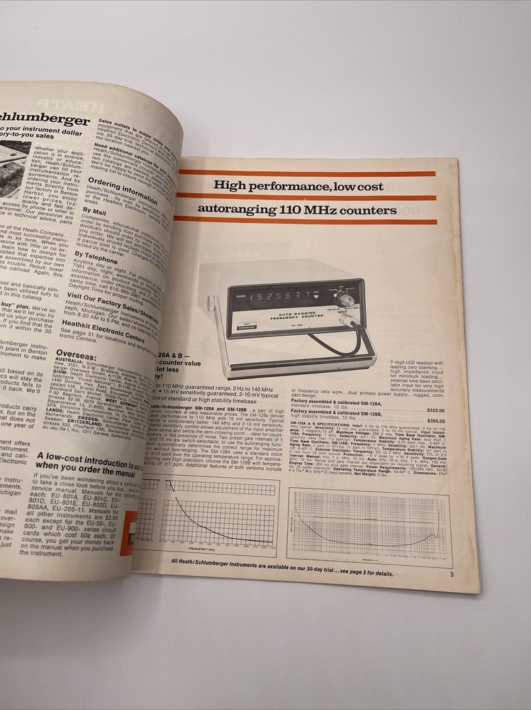 Heath / Schlumberger Electronic Instruments Catalog 1974