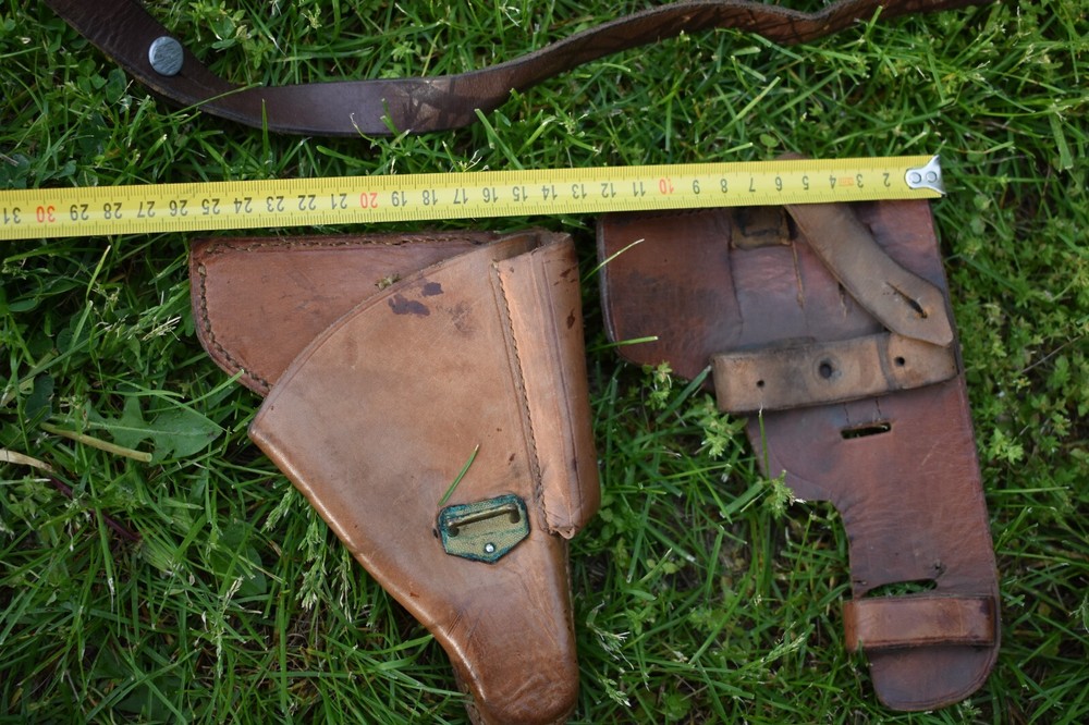 German holster and strap World War II