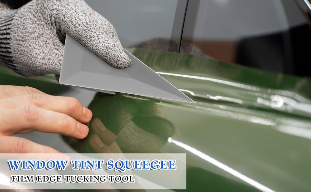 Window Tint Squeee Triangle Contour Squeee Card Scraper Window Tint