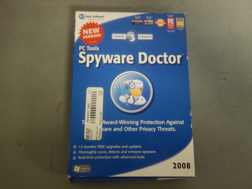PC Tools Spyware Doctor 2008 Protects Up to 3 Computers