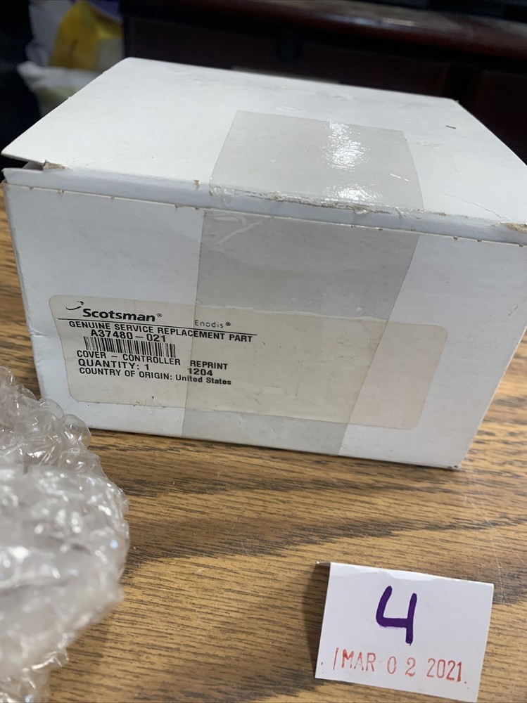 Scotsman Ice Machine Controller Cover A37480-021