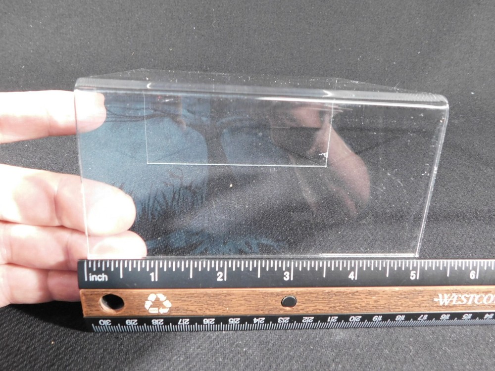 Display Stand Riser Type Short Clear Lucite Large Size