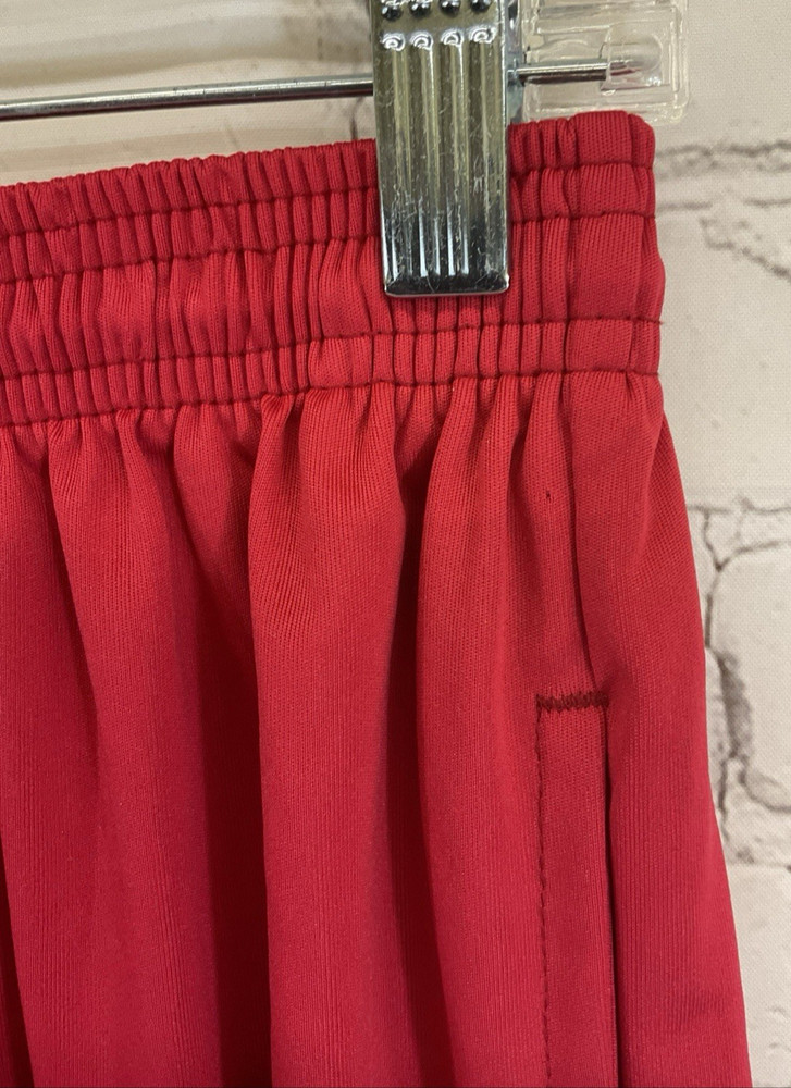A4 38997 Men's 100% Polyester Lightweight Athletic Shorts Red US Medium