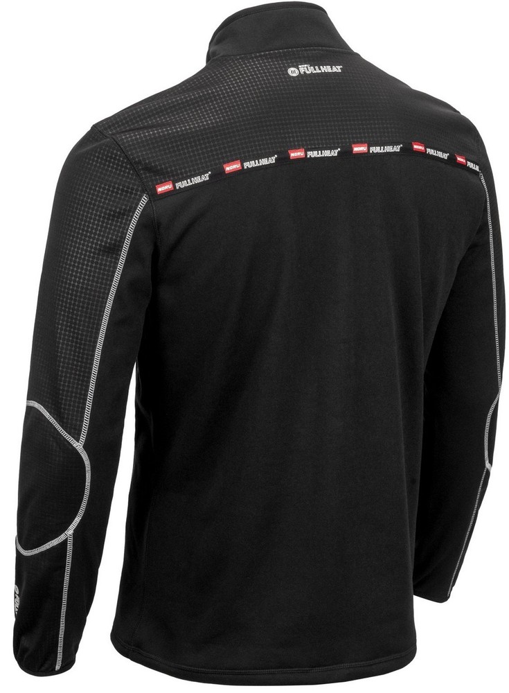 Noru Full Heat Mens Half Zip Pullover Jersey Black