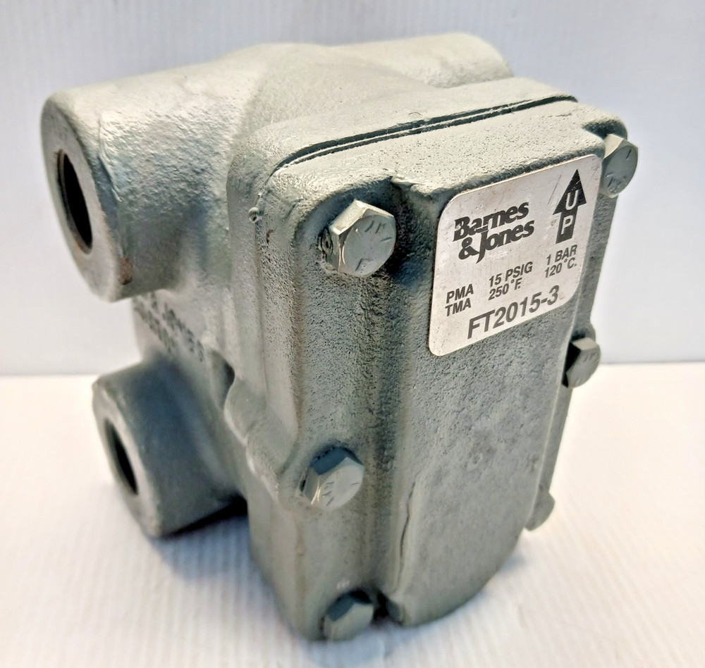 New Barnes & Jones 3/4" Npt Float and Thermostatic Trap FT2015-3
