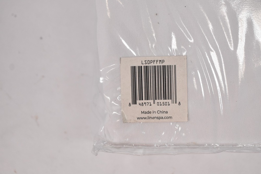 Linenspa Premium Mattress Protector Full Size White Bedding Smooth Fabric