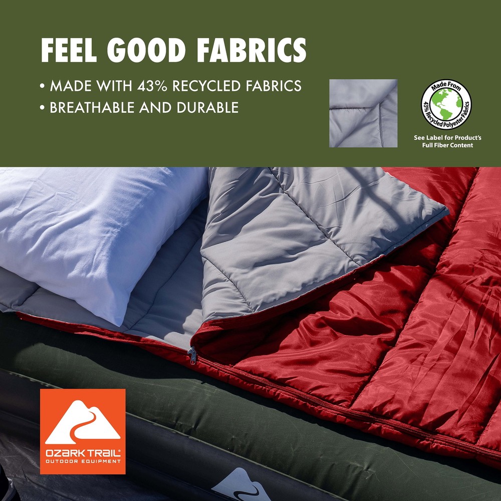 Ozark Trail 50 F Rectangular Sleeping Bag