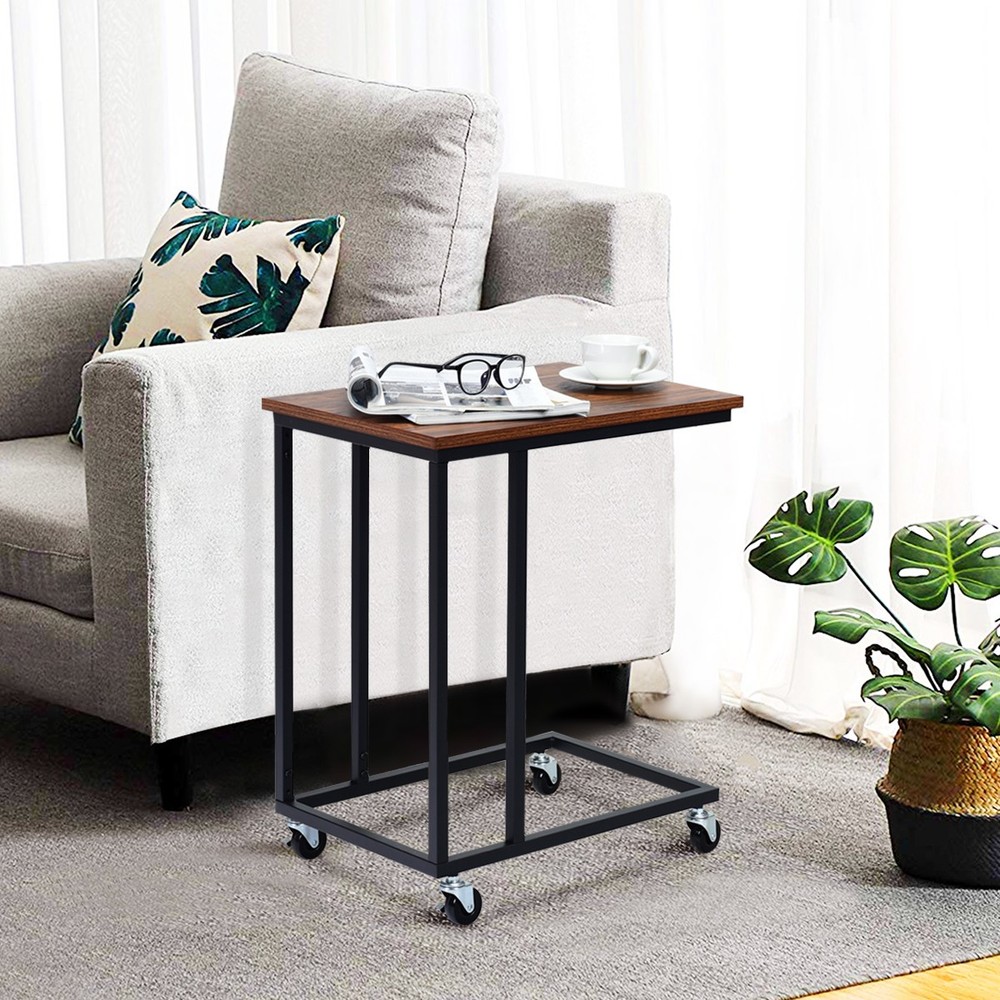 Laptop Holder Sofa Side End Mobile Table Multiple Stand Desk Notebook Home Wood