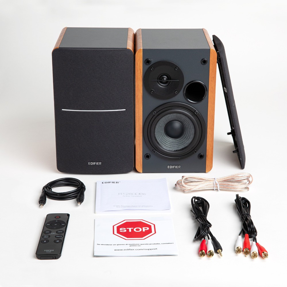 Edifier R1280DBs Active Bluetooth Bookshelf Speakers TVs Computers Speaker Pair
