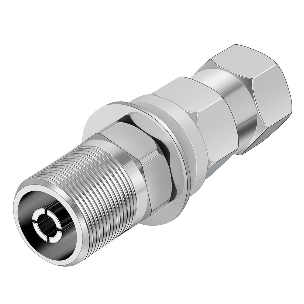 Universal Heavy Duty CB Antenna SO-239 Stud Mount, Standard 3/8 x 24 Threaded...