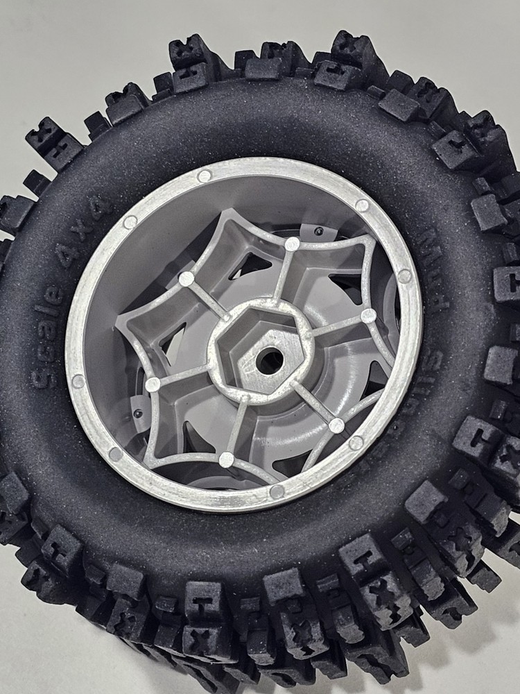4Pcs Set 1.9" RC Demo Derby Beadlock Wheels