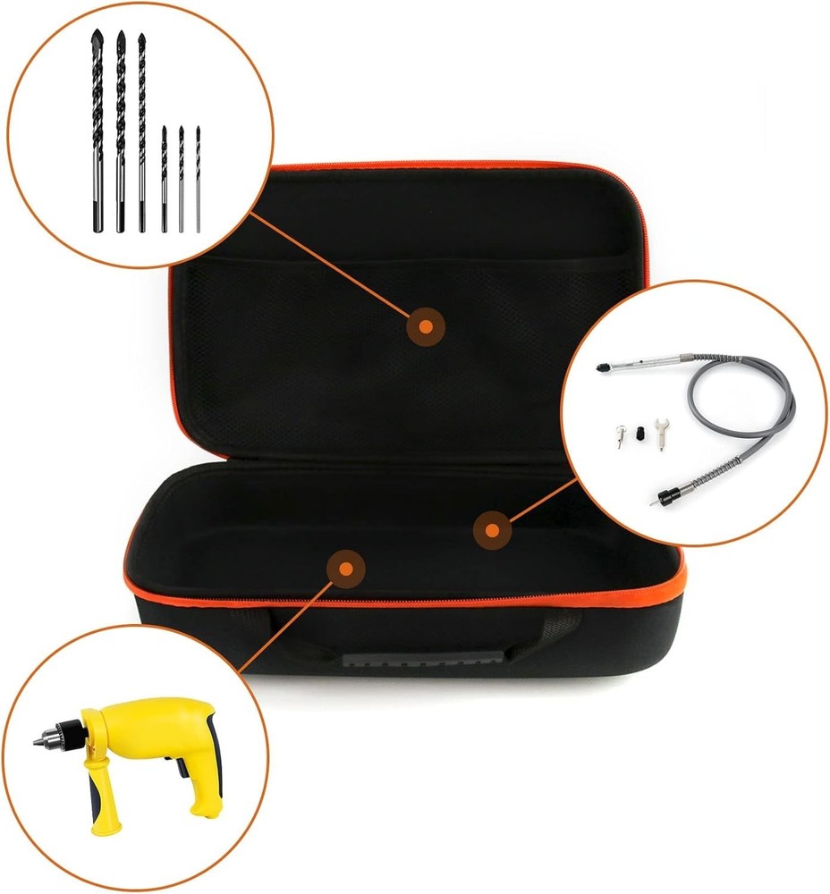 Hard Storage Tools Case Replacement, for Store Electric drill and Tool Sharpe...