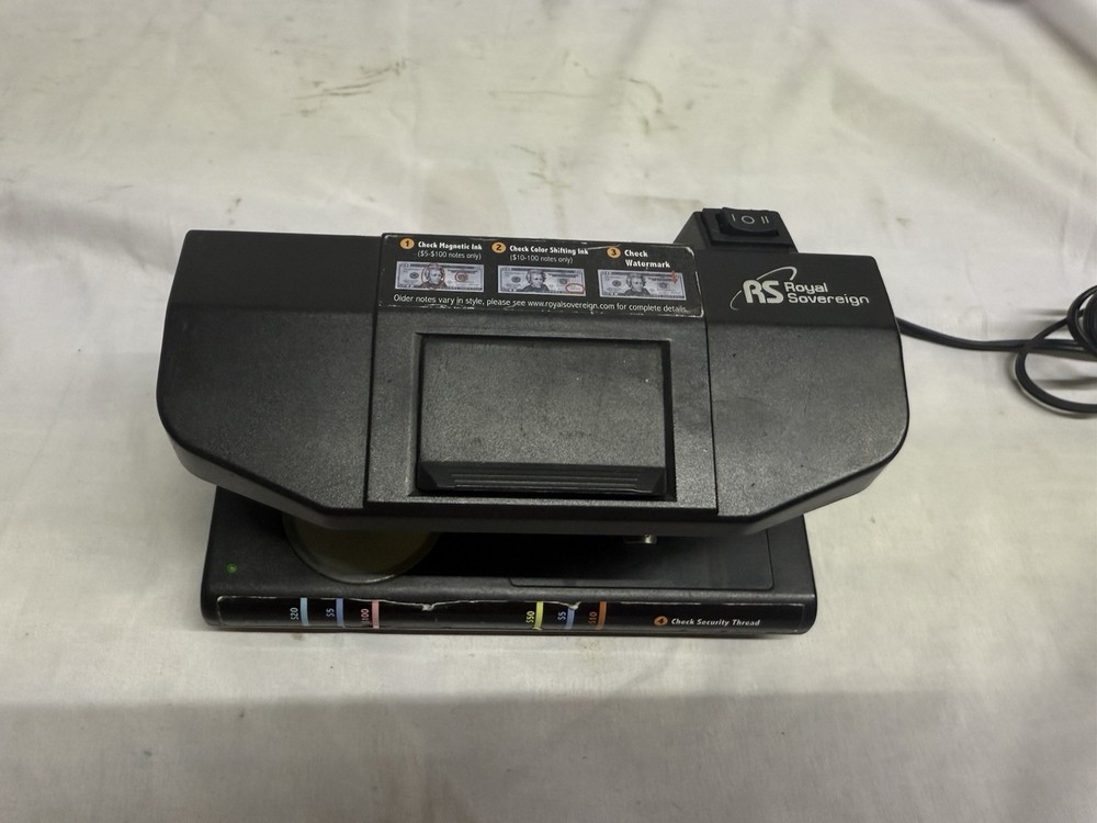 Royal Sovereign counterfeit detector