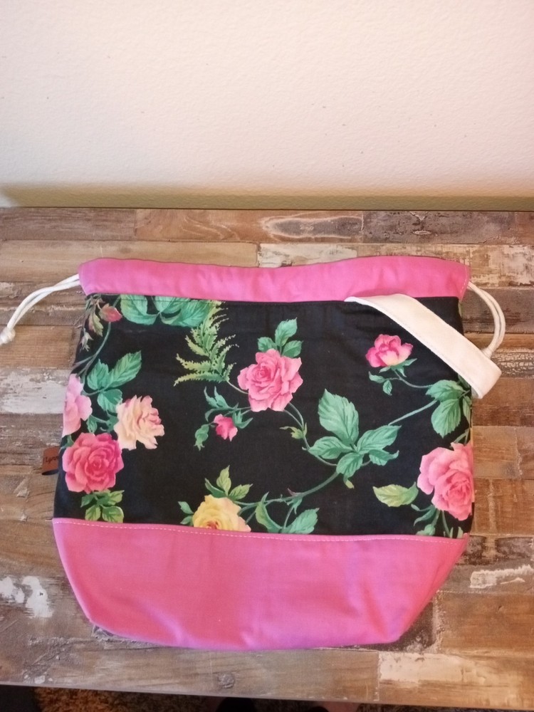 Knitting Crochet Project Bag Handmade
