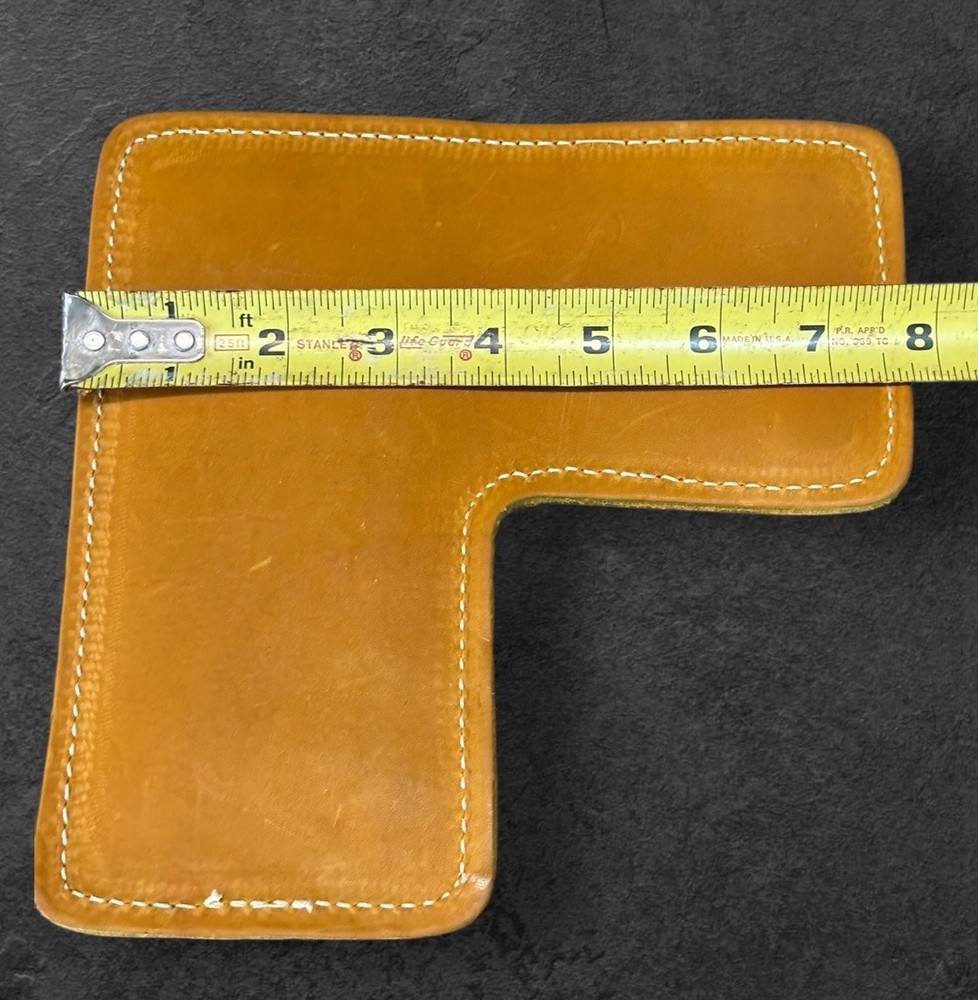 BOLEN 4646 Leather Climber Pads Right Left Set Pole Tree Lineman Accessory