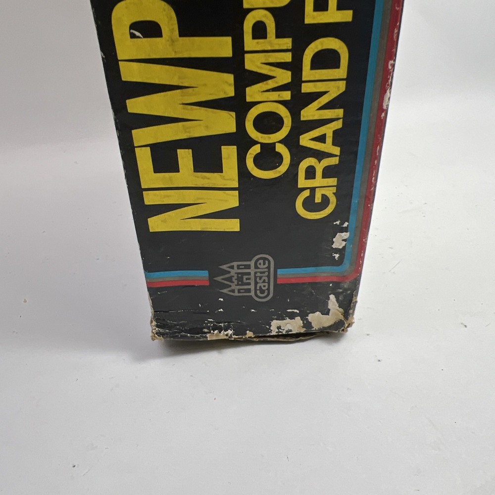 Newport 500 Computerized Grand Prix Racing Game W/box Untested