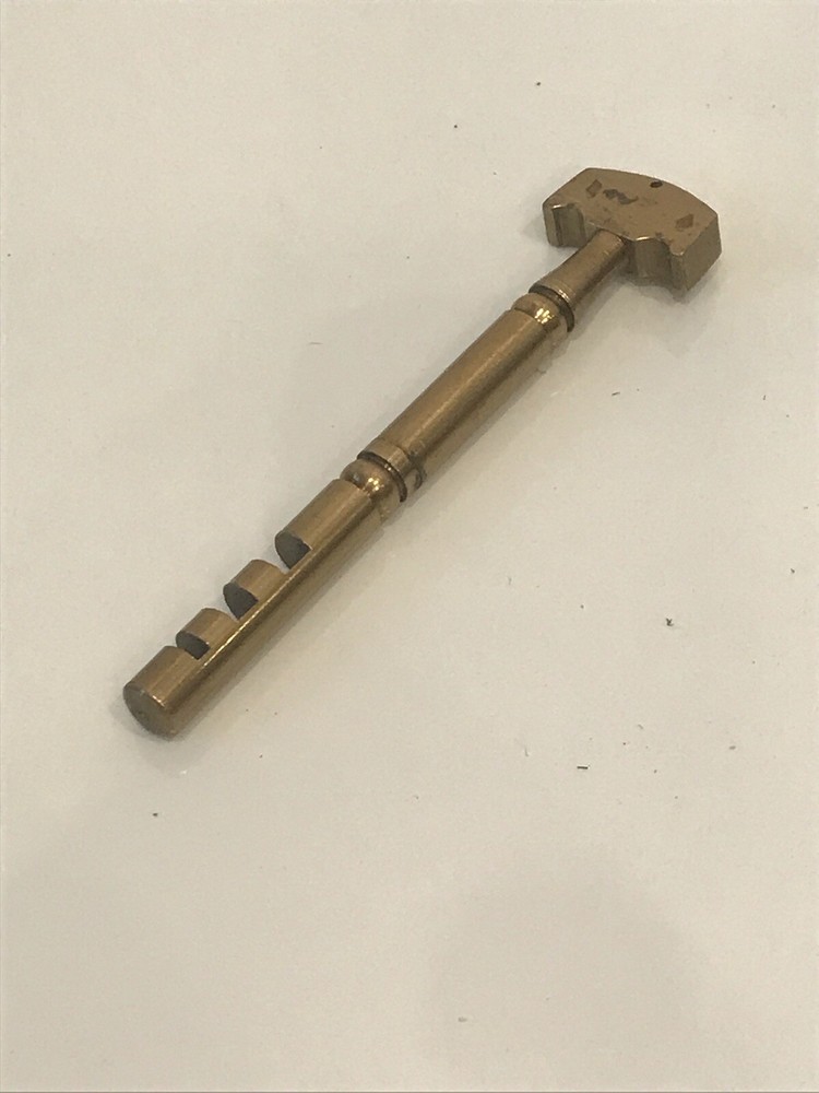 Antique Brass Glass Score