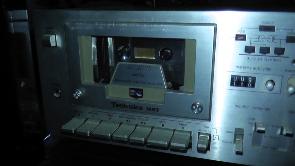 Technics RS-M63 3 Head Stereo Cassette Tape Deck