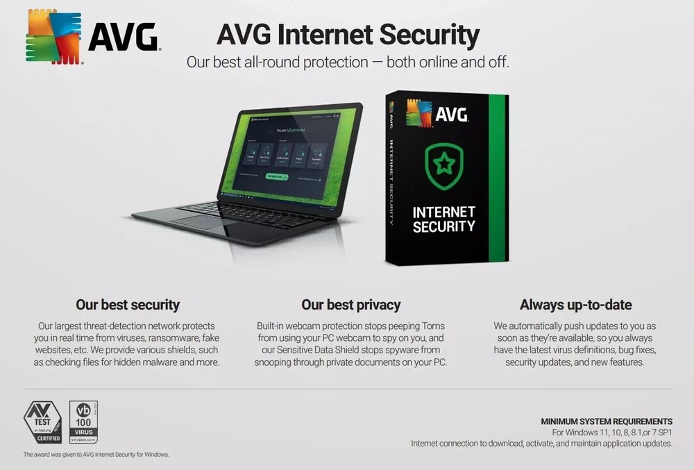 AVG Ultimate 2024 for 1 Device 1 Year for Windows PC - Same Day Email Code