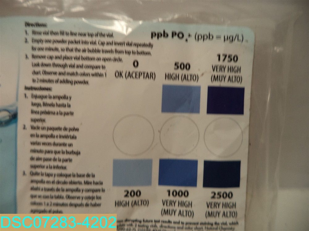 SeaKlear One-Minute Phosphate Test Kit 533230