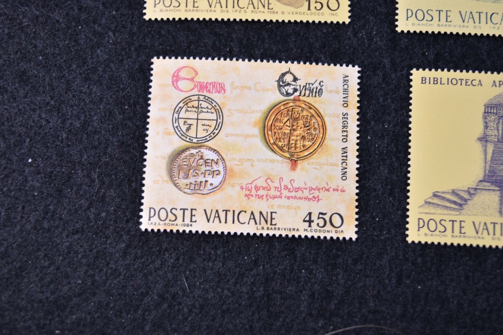 VATICAN 1986 VATICAN ACADEMIES STAMPS