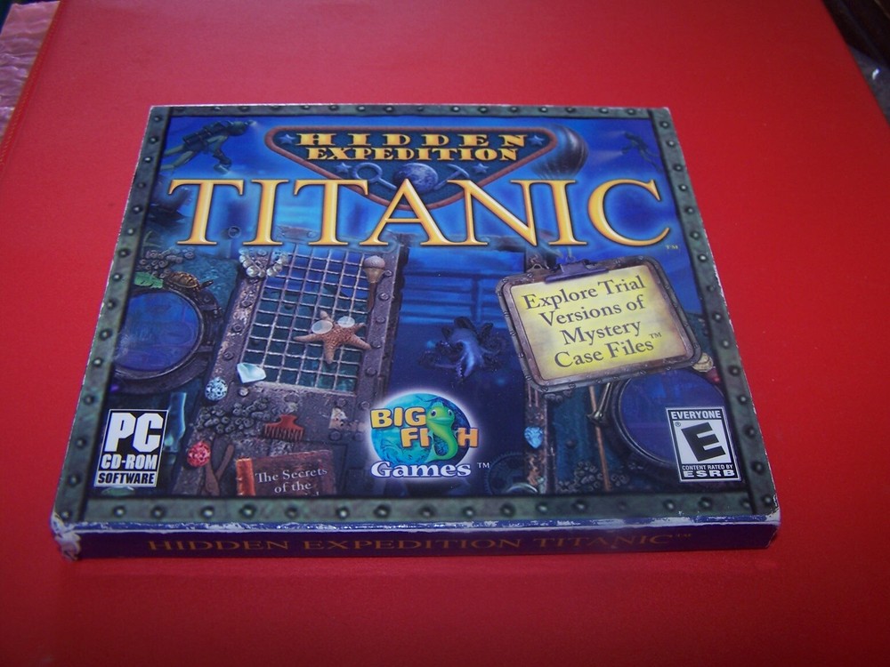 Hidden Expedition TITANIC PC CD ROM