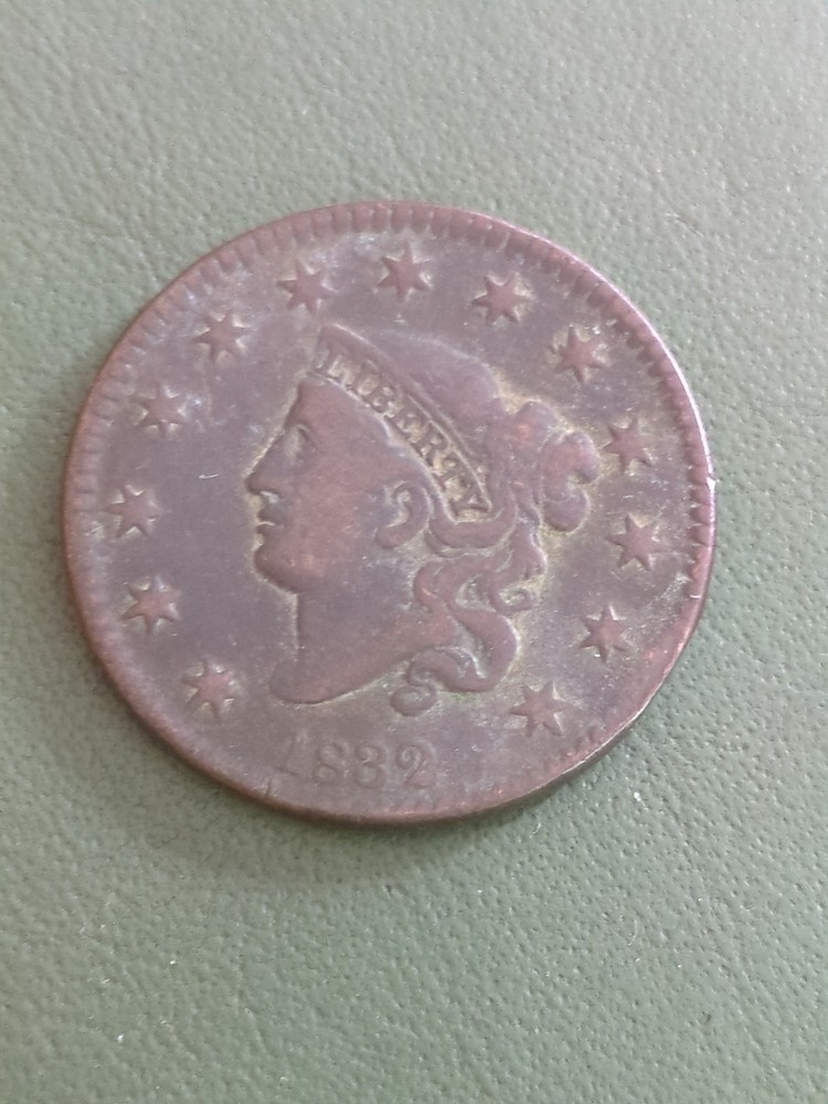 1832 Coronet Head Large Cent Very Good Details