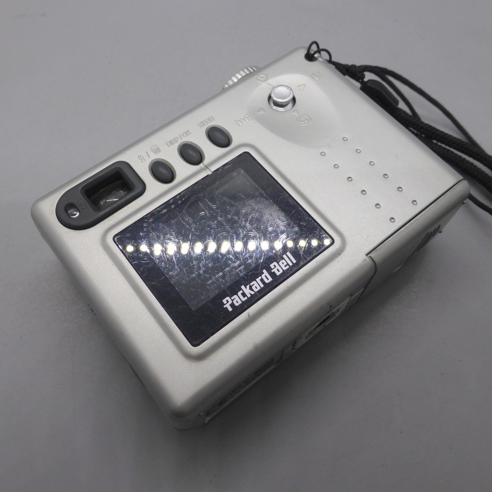 Packard Bell DSC-220 2.0MP Compact Digital Camera Silver Tested