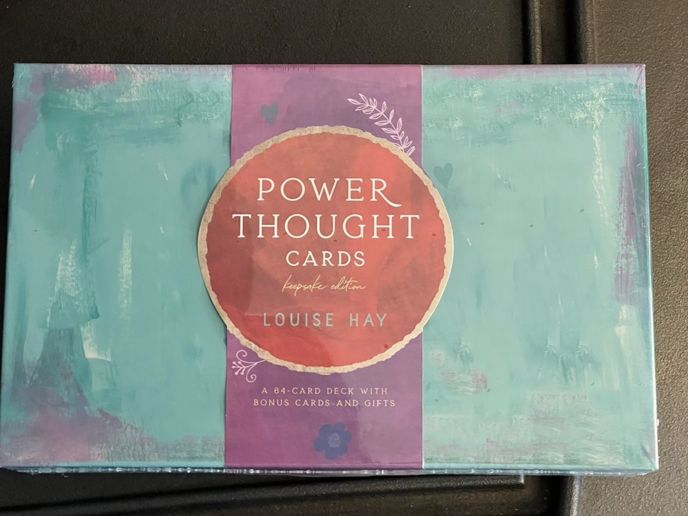 Power Thought Cards Keepsake Edition Louise Hay