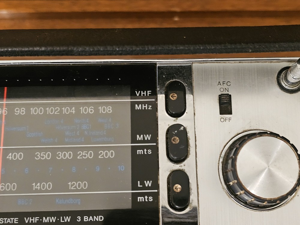 Very Rare Sony Solid State Radio TFM-8030L