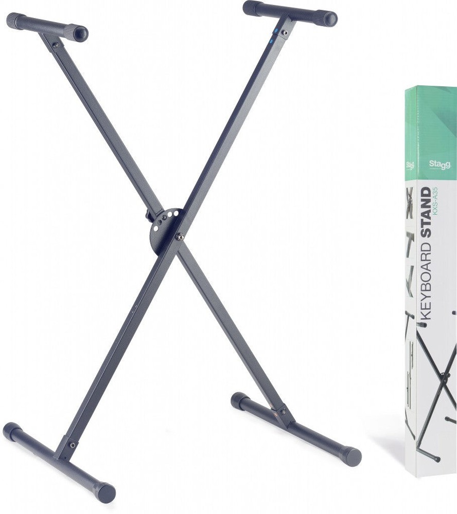 Stagg Keyboard Stand Single Braced X Style