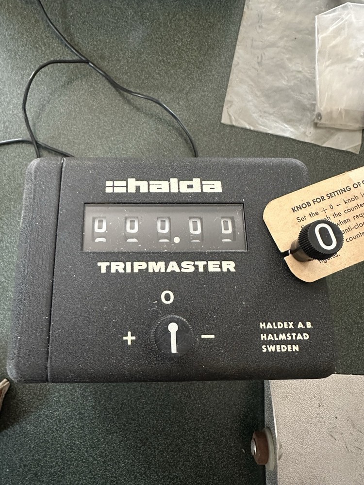 Halda Tripmaster Serial Number 9002