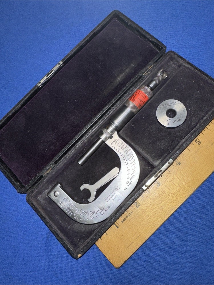 Brown & Sharpe # 47 Micrometer and Original Case!