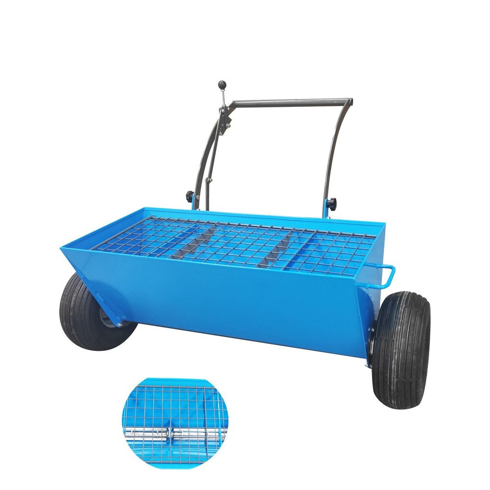 Sand Scattering Machine Hand-Push Abrasive Sand Spreader Machine High Efficiency
