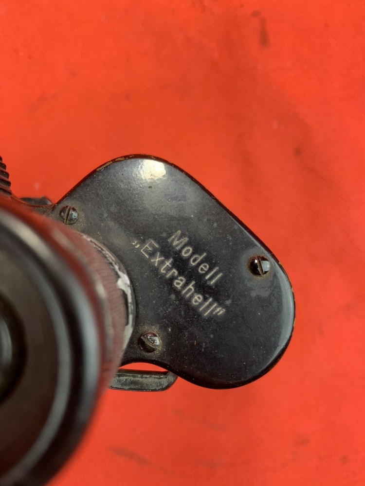 WW2 German Wehrmacht Field Binoculars With Leather Case
